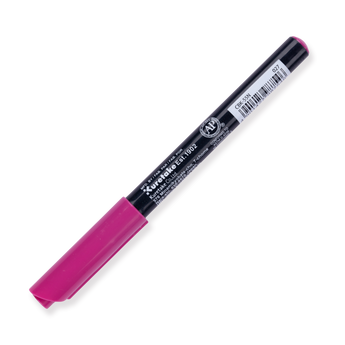 Kuretake Zig Fudebiyori Brush Pen - Dark Pink 027 - Stationery Pal