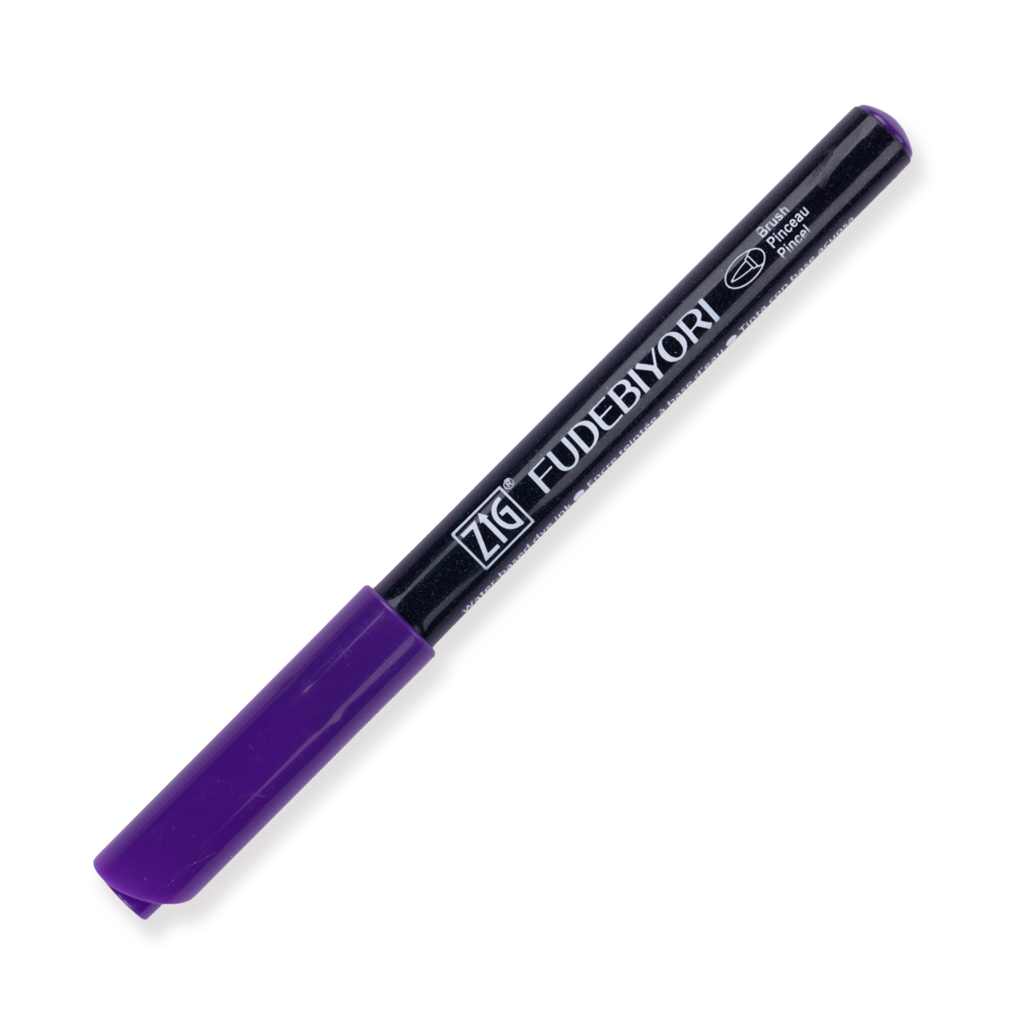 Kuretake Zig Fudebiyori Brush Pen - Violeta intenso 084