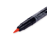 Kuretake Zig Fudebiyori Brush Pen - Light Carmine 021 - Stationery Pal