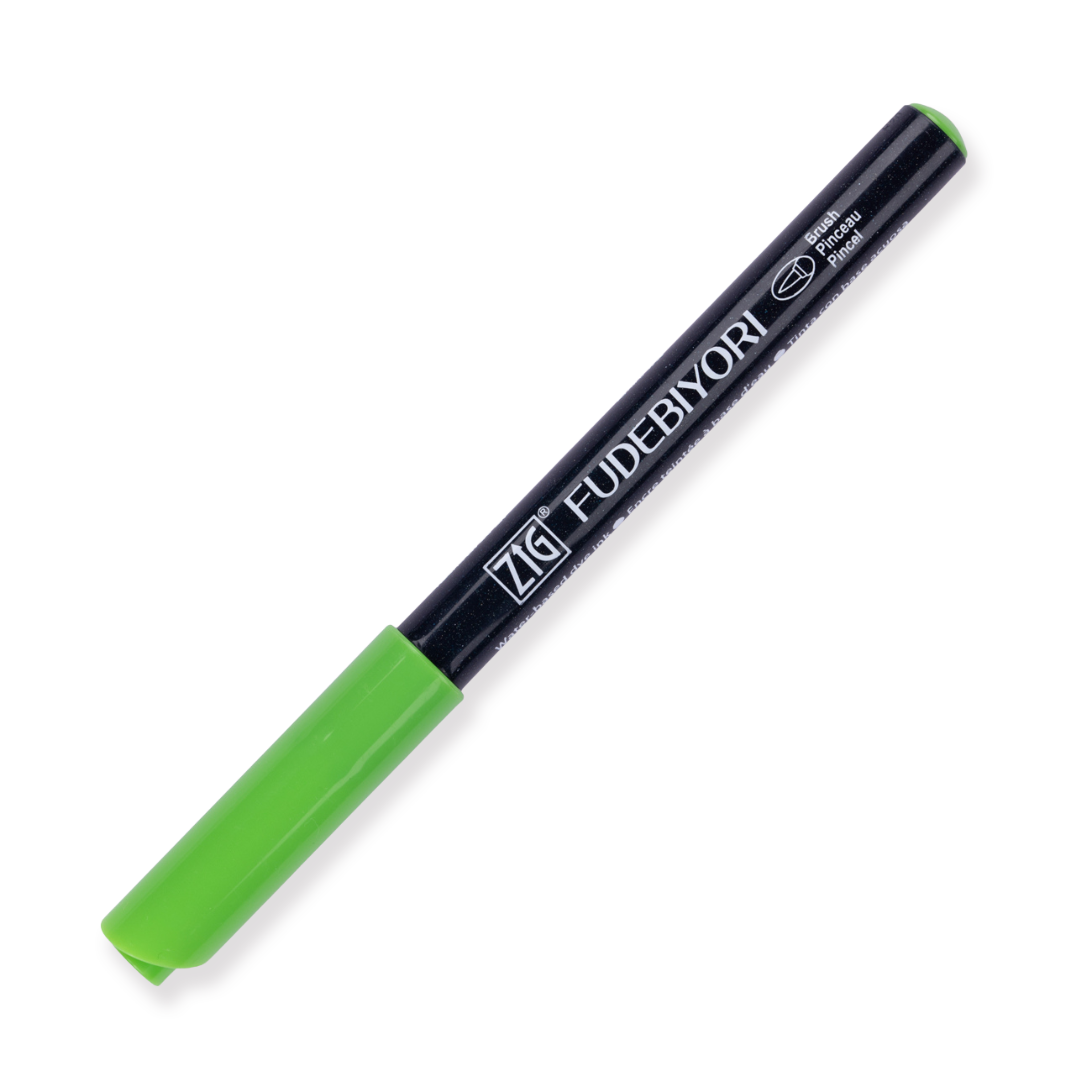 Kuretake Zig Fudebiyori Brush Pen - Verde claro 041