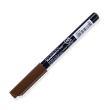 Kuretake Zig Fudebiyori Brush Pen - Mid Brown 065 - Stationery Pal