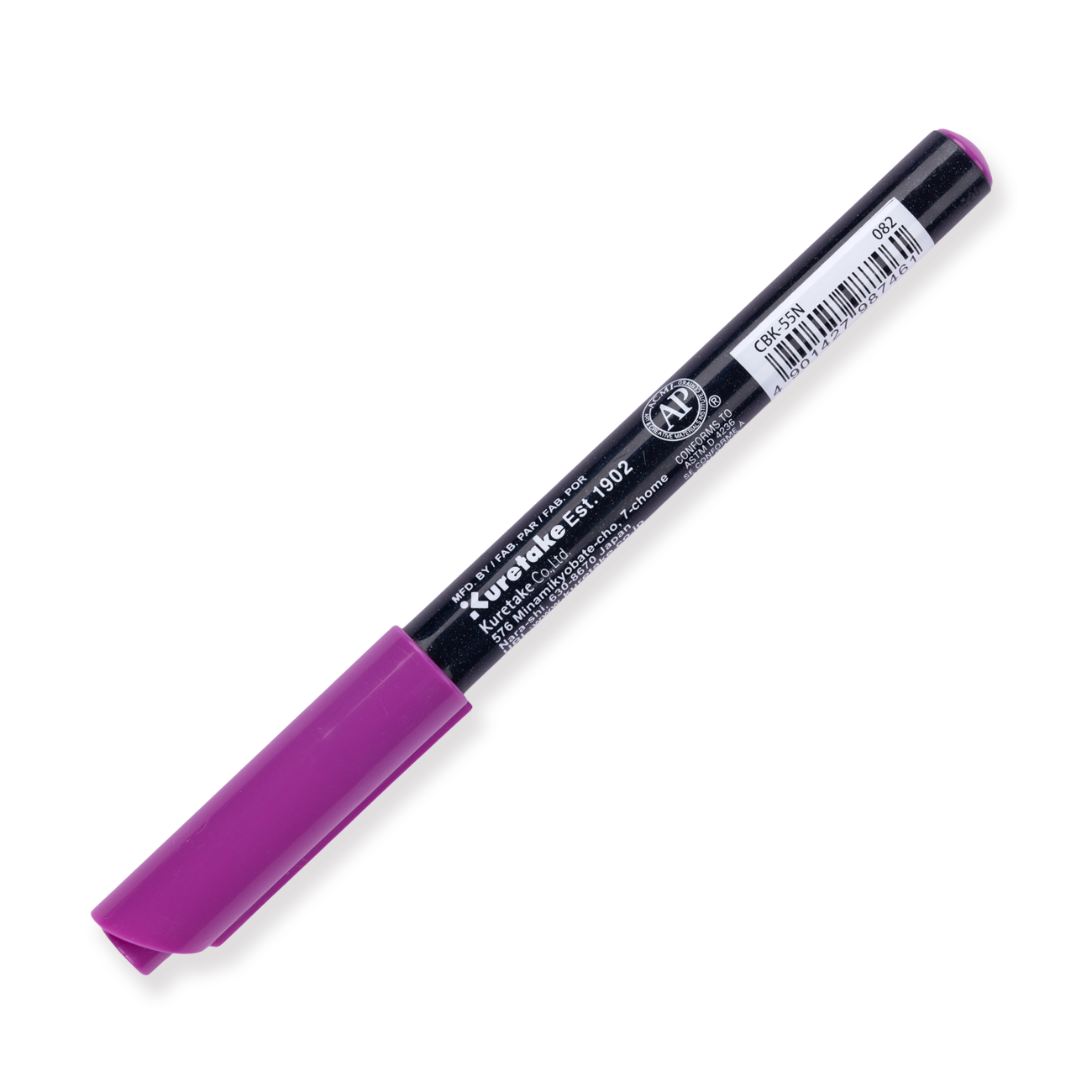 Kuretake Zig Fudebiyori Brush Pen - Púrpura 082