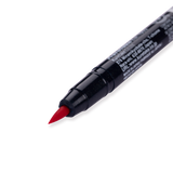 Kuretake Zig Fudebiyori Brush Pen - Red 020 - Stationery Pal