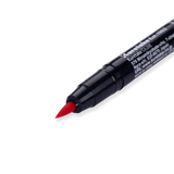 Kuretake Zig Fudebiyori Brush Pen - Scarlet Red 023 - Stationery Pal