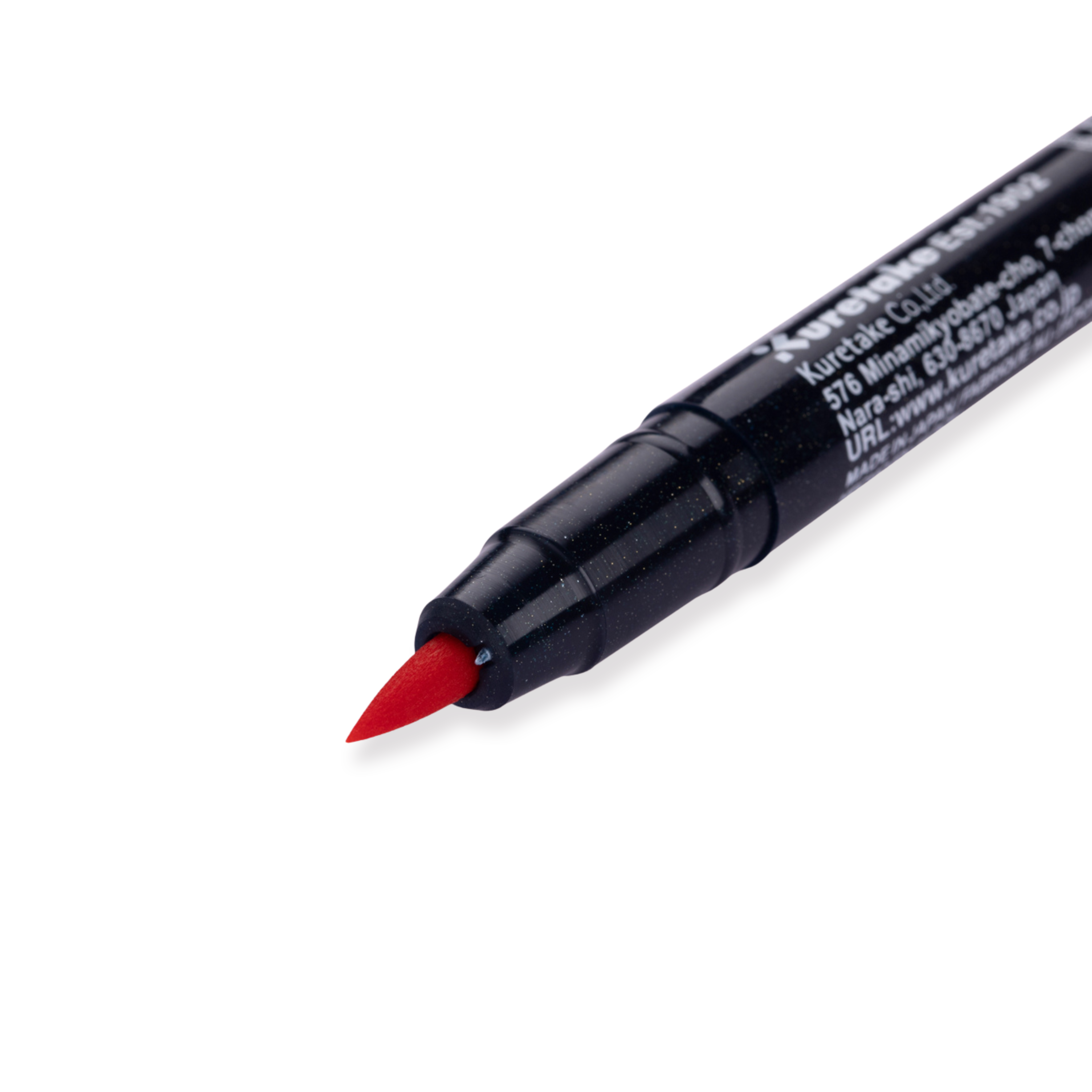Kuretake Zig Fudebiyori Brush Pen - Rojo escarlata 023