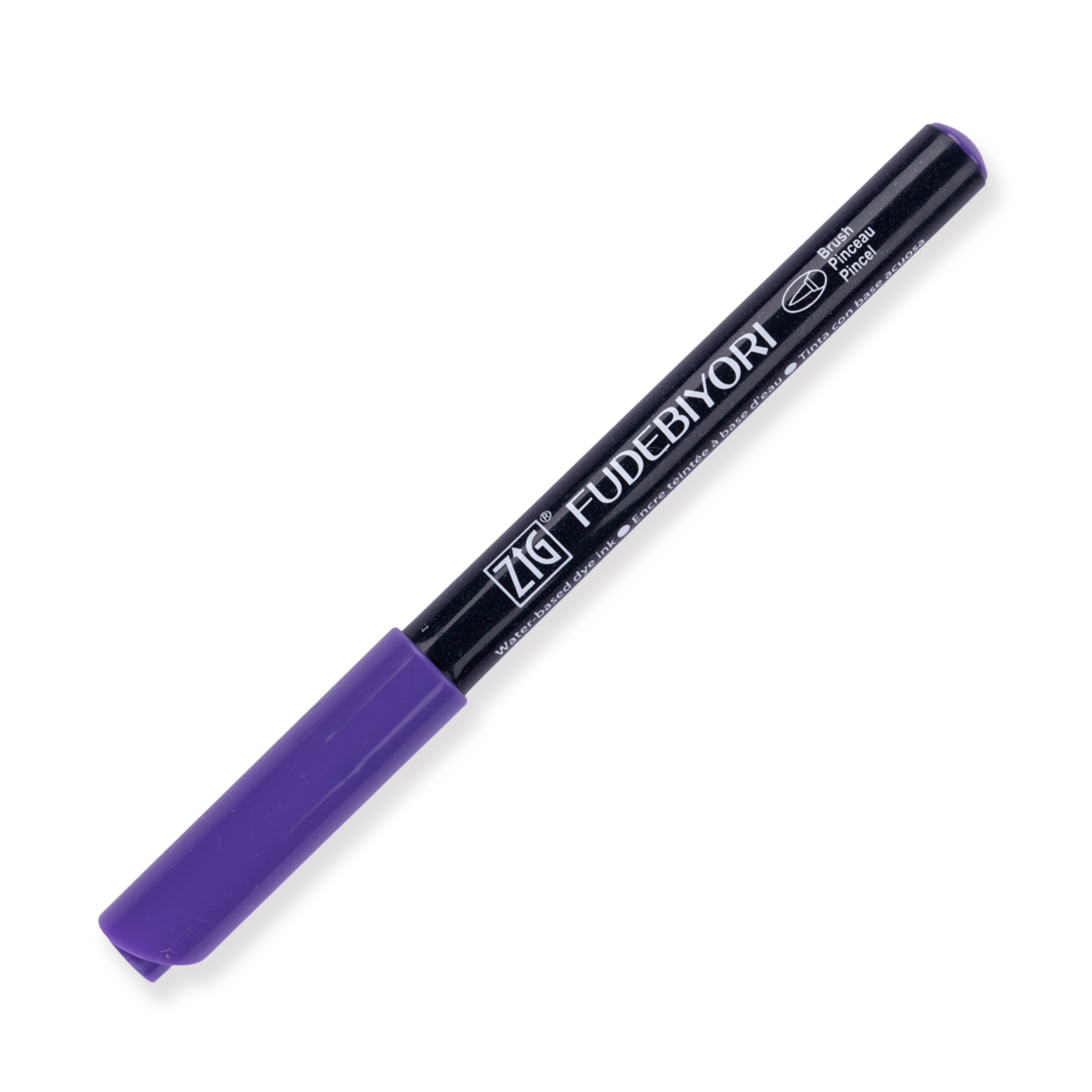 Kuretake Zig Fudebiyori Brush Pen - Violeta 080