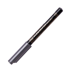 Kuretake Zig Fudebiyori Metallic Brush Pen - Black 127