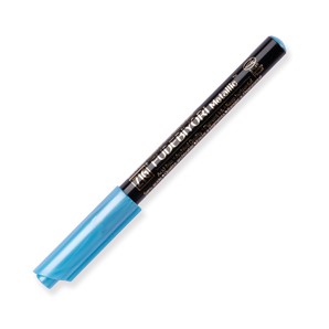 Kuretake Zig Fudebiyori Metallic Brush Pen - Blue 125