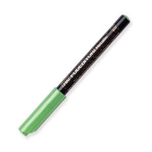 Kuretake Zig Fudebiyori Metallic Brush Pen - Light Green 128