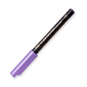 Kuretake Zig Fudebiyori Metallic Brush Pen - Violet 124