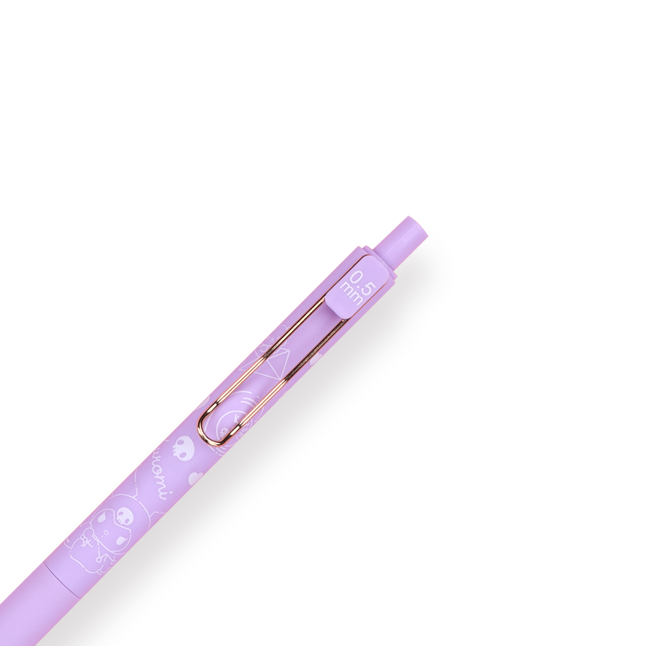 Kuromi Series Gel Pen - Black ink - 0.5 mm - Purple Body - Stationery Pal