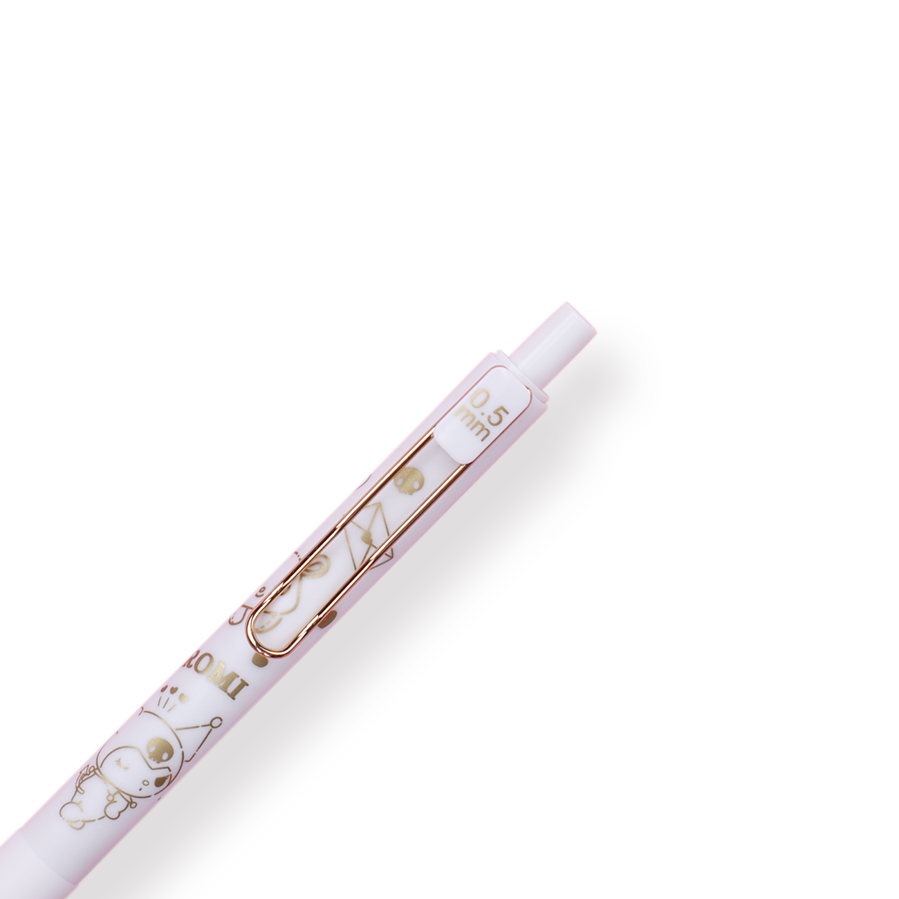 Kuromi Series Gel Pen - Black ink - 0.5 mm - White Body - Stationery Pal