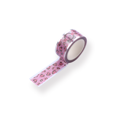 Leopard Printed Tape - Pink - Stationery Pal