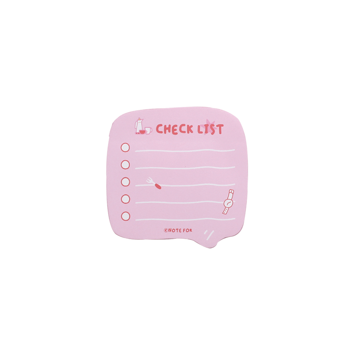 Let's Make a Plan Sticky Notes - Check List — Stationery Pal