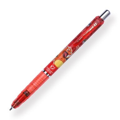 Zebra Delguard x Pokémon Limited Edition Mechanical Pencil - 0.5mm - Charizard Red - Stationery Pal