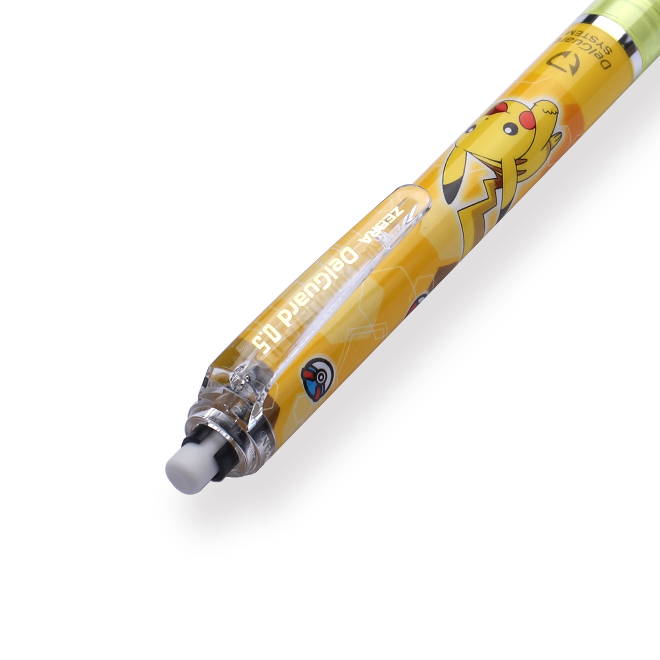 Zebra Delguard x Pokémon Limited Edition Mechanical Pencil - 0.5mm - Pikachu Yellow - Stationery Pal