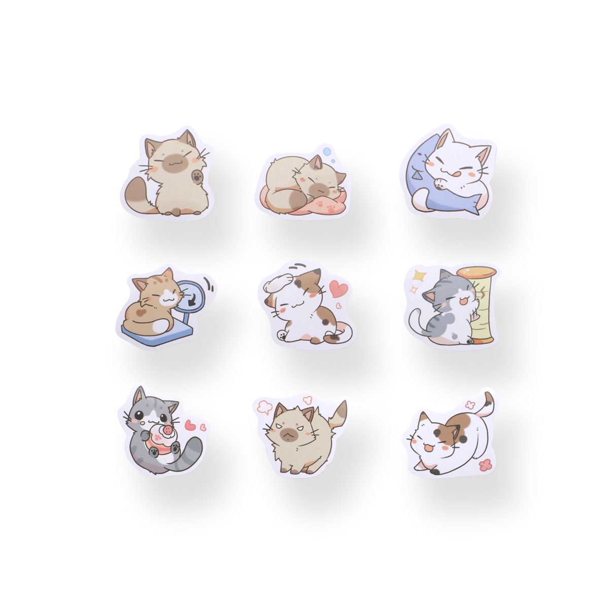 Little Chibi Cat Stickers — Stationery Pal