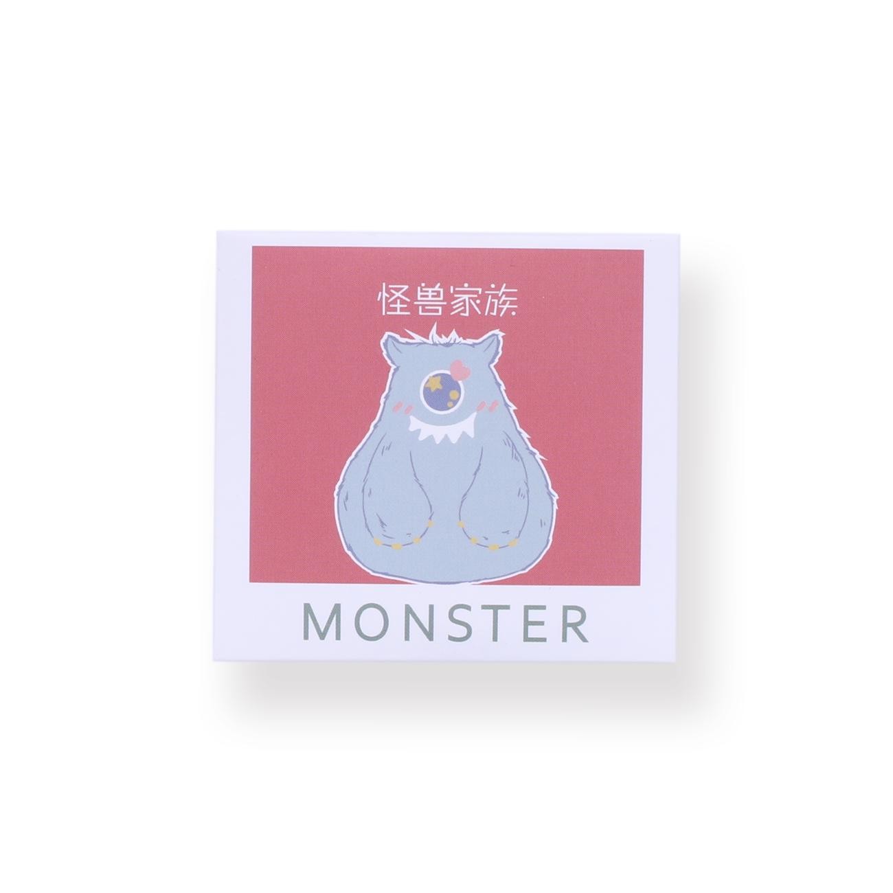 Little Monster Bookmark - Blue - Stationery Pal