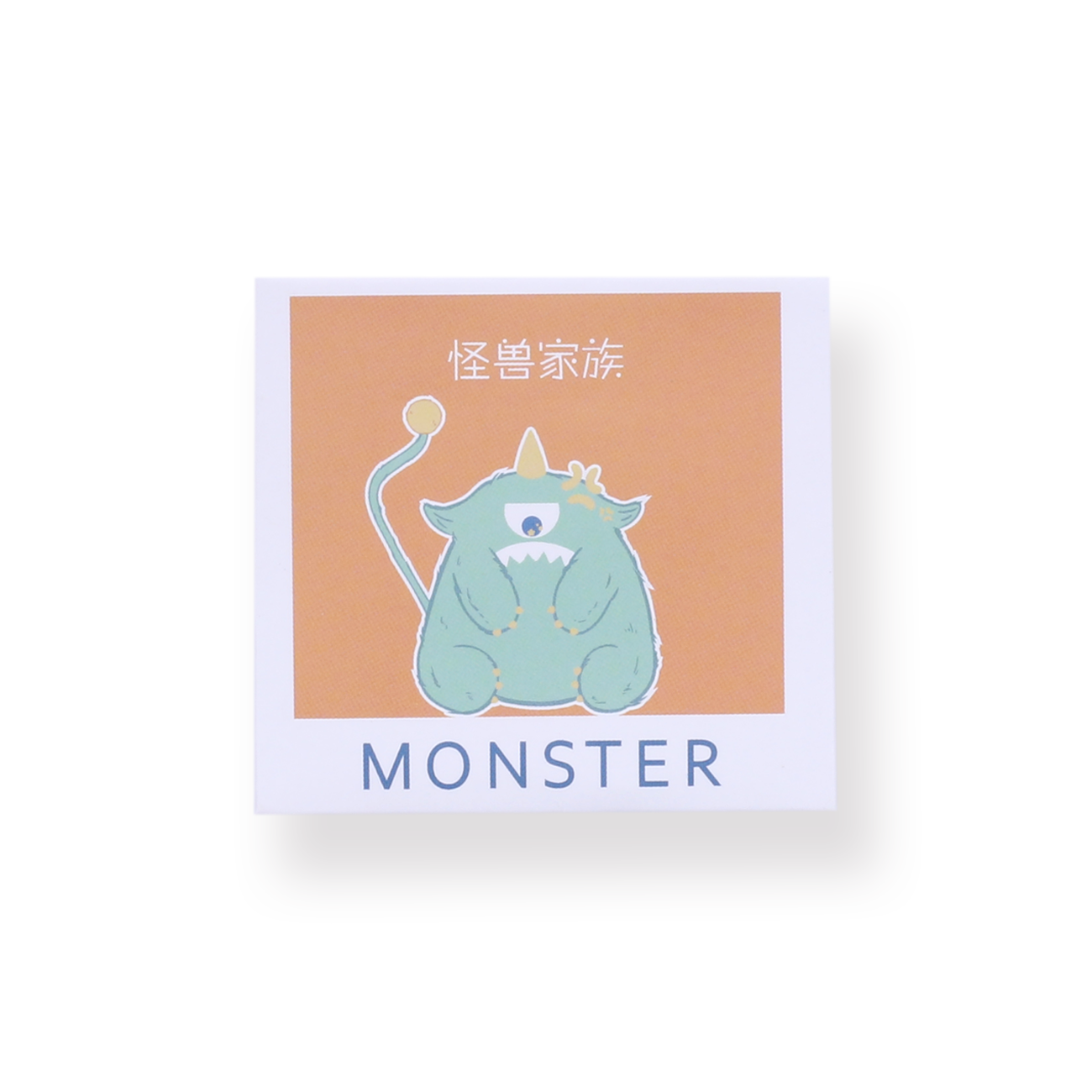 Little Monster Bookmark - Green - Stationery Pal