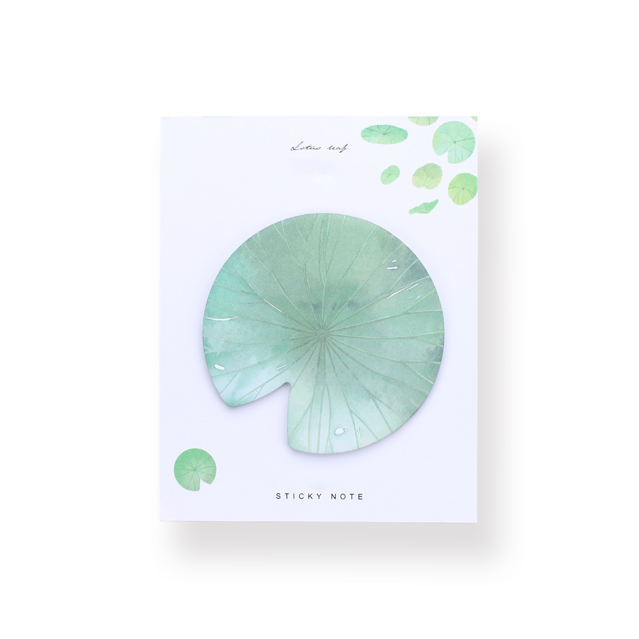 Lotus Leaf Sticky Notes - Stationery Pal