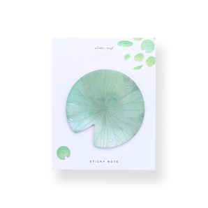 Lotus Leaf Sticky Notes - Stationery Pal