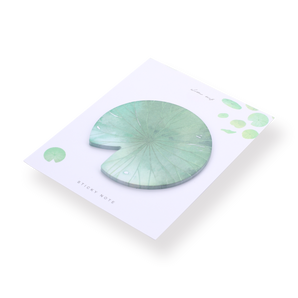 Lotus Leaf Sticky Notes - Stationery Pal