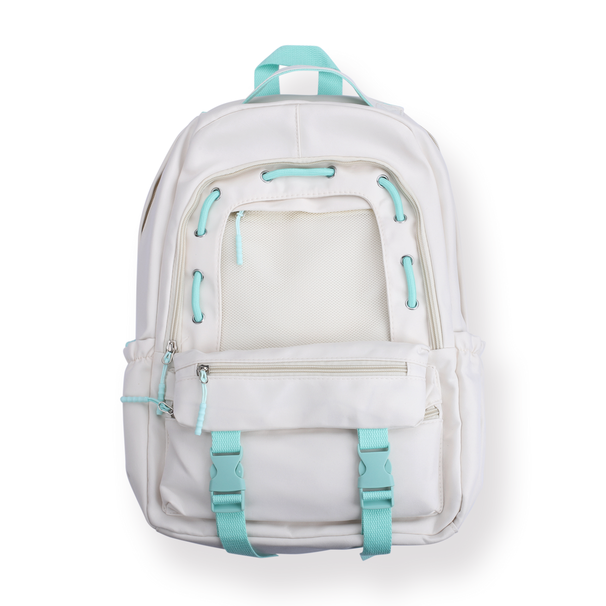 White top book bags