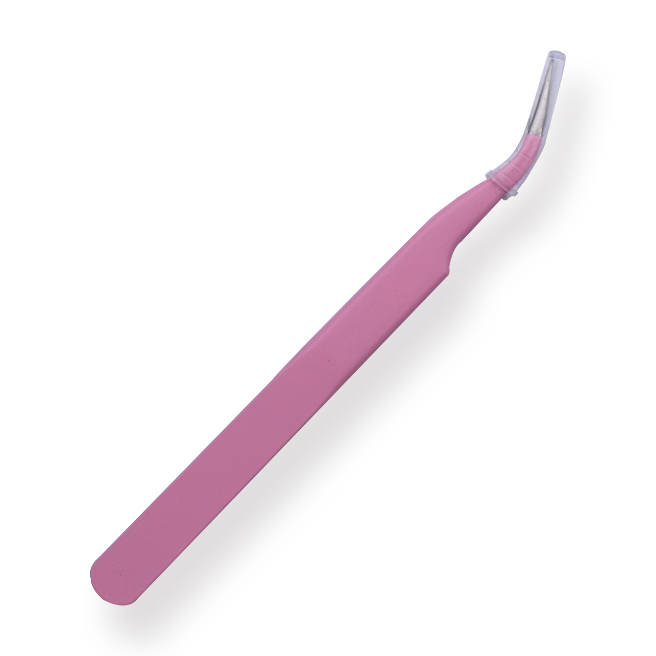 Macaron Curved Pointed Tweezer - Pink