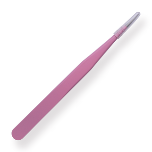 Macaron Straight Pointed Tweezer - Pink