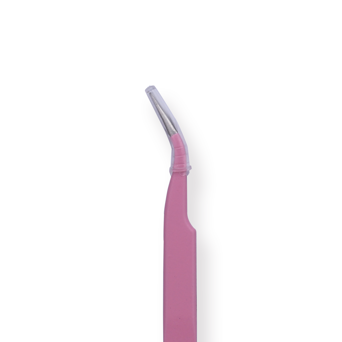 Macaron Curved Pointed Tweezer - Pink