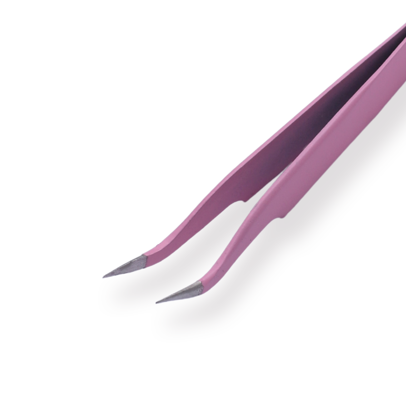 Macaron Curved Pointed Tweezer - Pink