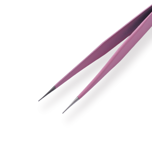 Macaron Straight Pointed Tweezer - Pink