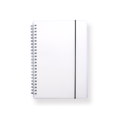 Matte Cover Spiral Notebook - A5 - Blank - Stationery Pal