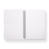 Matte Cover Spiral Notebook - A5 - Dot Line - Stationery Pal