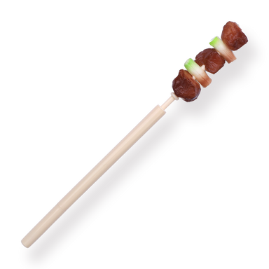 Meat and Vegetables Skewers Novelty Pen - 0.5 mm - Stationery Pal