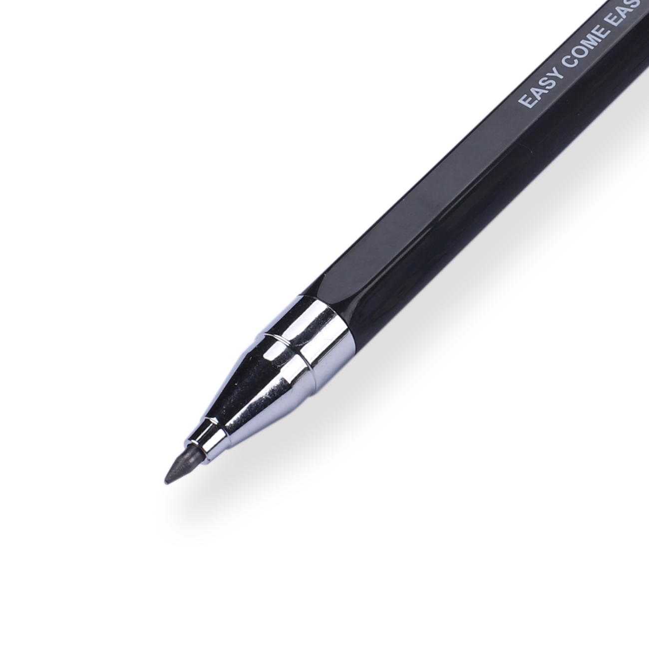Mechanical Pencil with Built-in Sharpener - 2.0 mm - Black - Stationery Pal