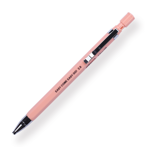 Mechanical Pencil with Built-in Sharpener - 2.0 mm - Pink - Stationery Pal