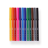 Milan Fibre Pens - Set of 12 - Stationery Pal