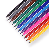 Milan Fibre Pens - Set of 12 - Stationery Pal