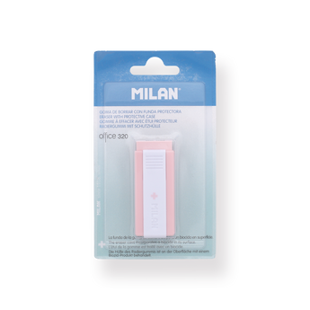 Milan Office 320 Eraser with Cover + Edition series - Stationery Pal