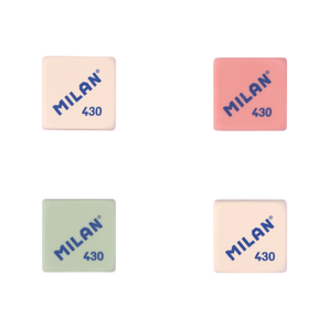 Milan Square Eraser 430 - Set of 4