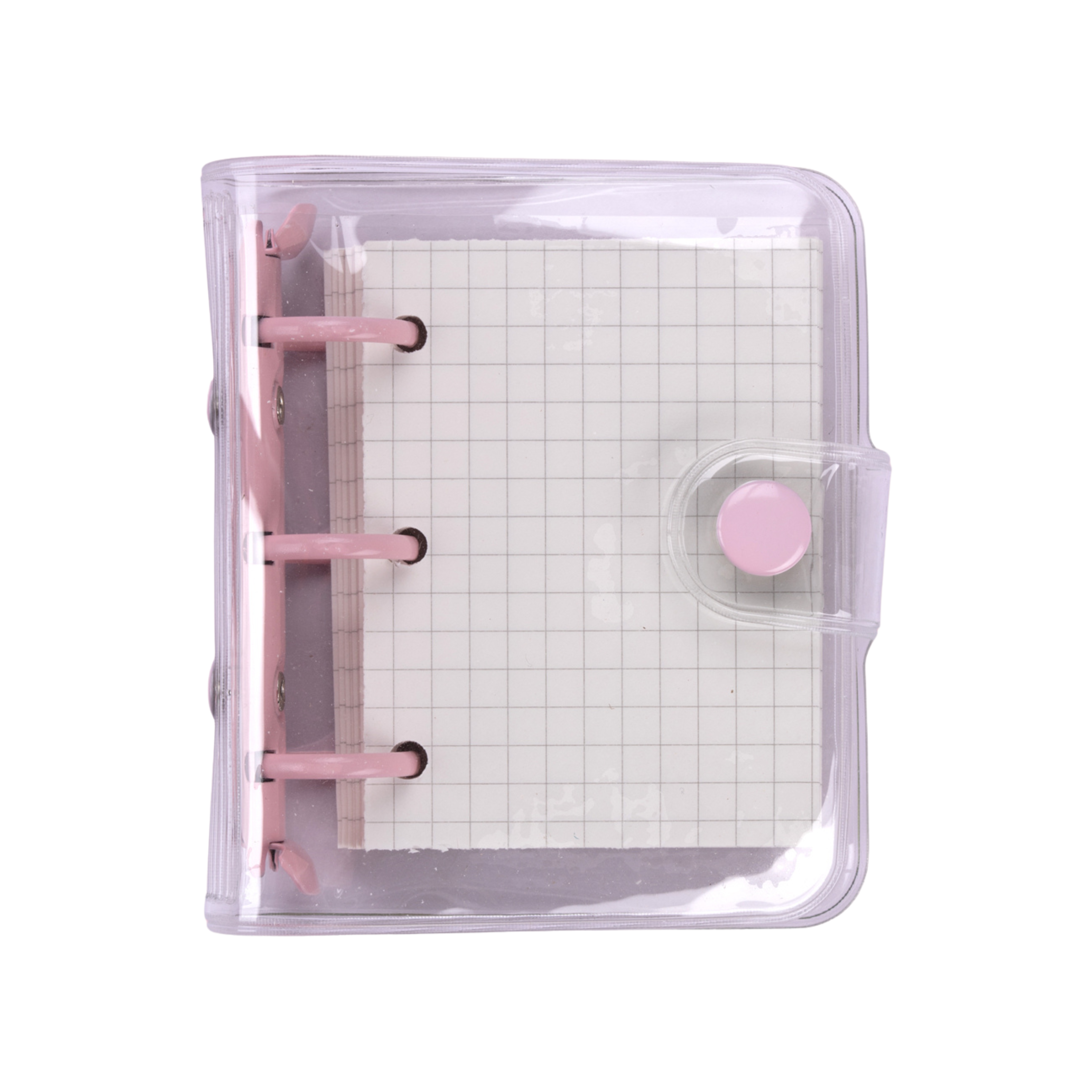 Cuaderno Mini Cuadriculado - Rosa