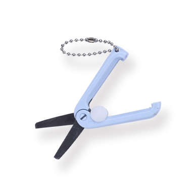 Mini Retractable Scissors - Blue - Stationery Pal