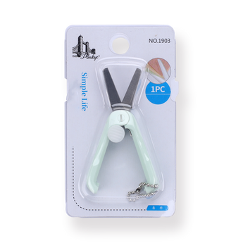 Mini Retractable Scissors - Green - Stationery Pal