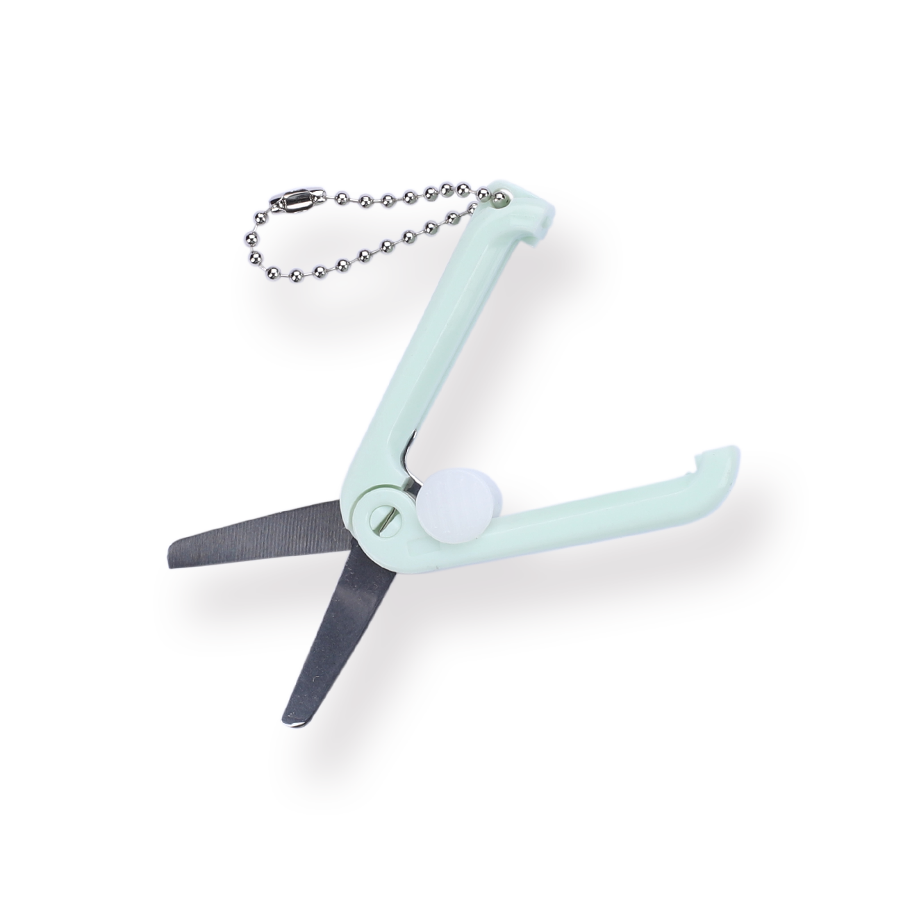 Mini Retractable Scissors - Green - Stationery Pal