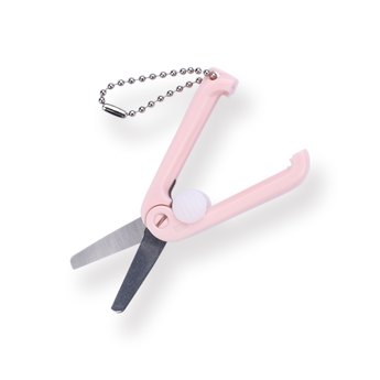 Mini Retractable Scissors - Pink - Stationery Pal