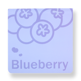 Minimalist Fruit Notebook - Blueberry - Stationery Pal