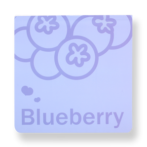 Minimalist Fruit Notebook - Blueberry - Stationery Pal