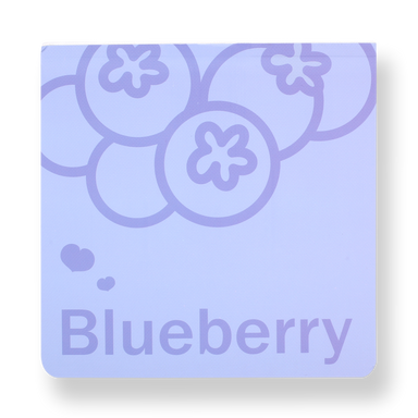 Minimalist Fruit Notebook - Blueberry - Stationery Pal