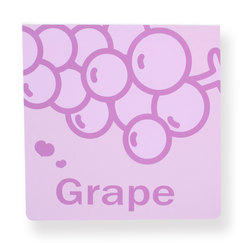 Minimalist Fruit Notebook - Grape - Stationery Pal